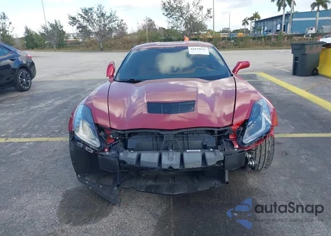 2014 Chevrolet Corvette Stingray z USA, uszkodzony, nr VIN 1G1YF2D7XE5110870